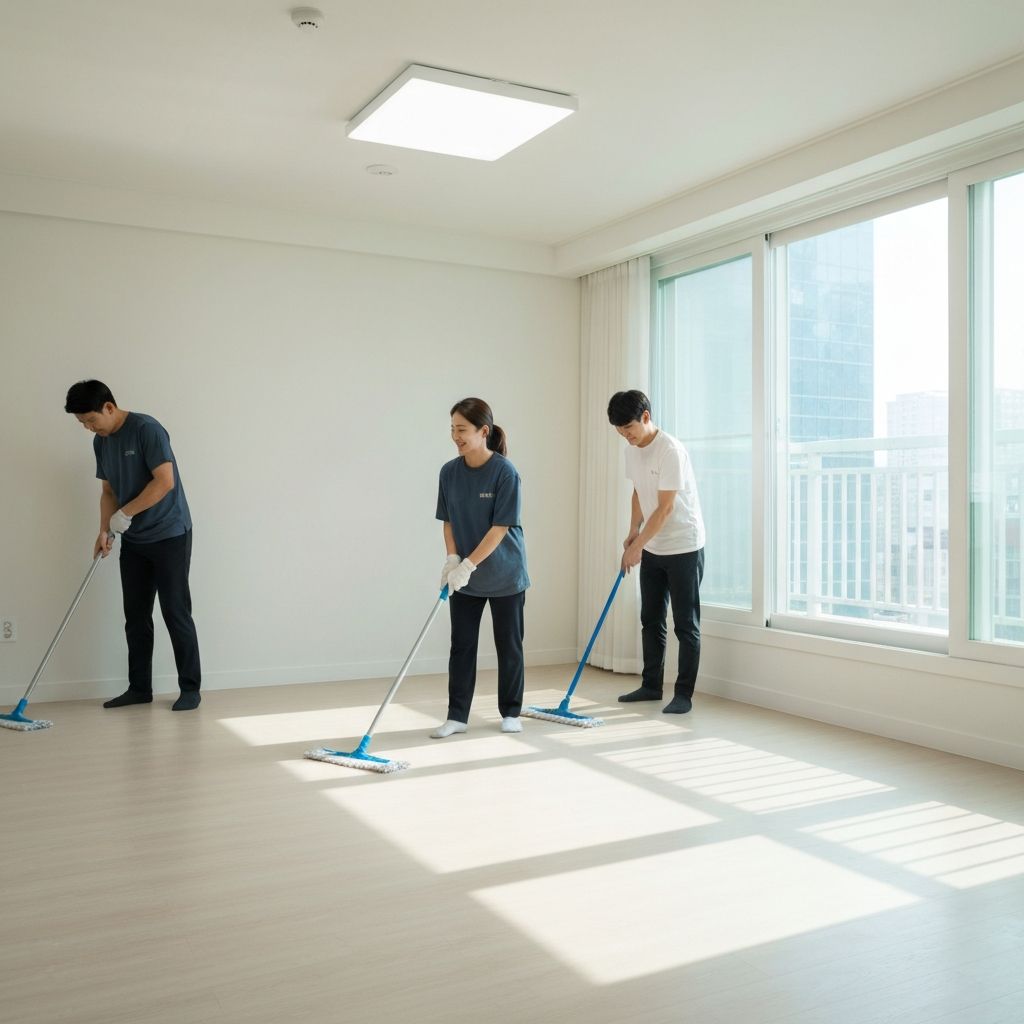 전문 이사청소 서비스