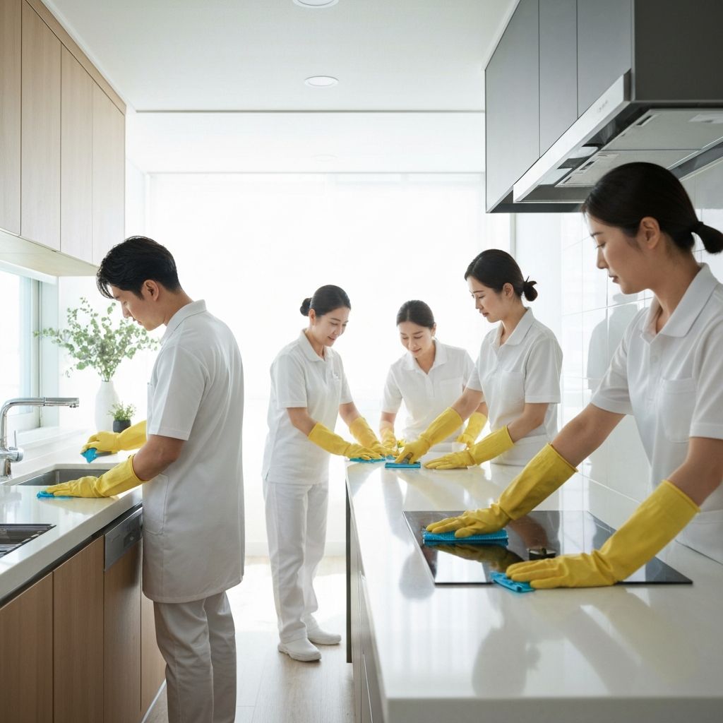 주방 집중 청소